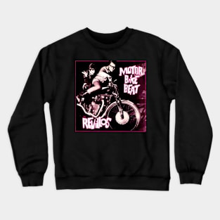 Motor Bike Beat 1980 Punk New Wave Throwback Crewneck Sweatshirt